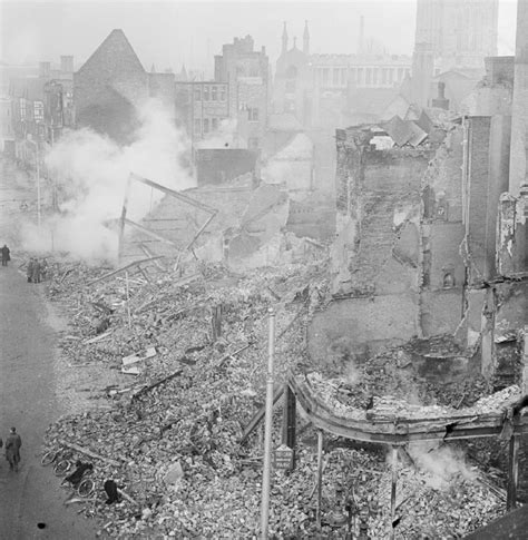 When the UK was bombed nightly for eight months in a row - BBC News