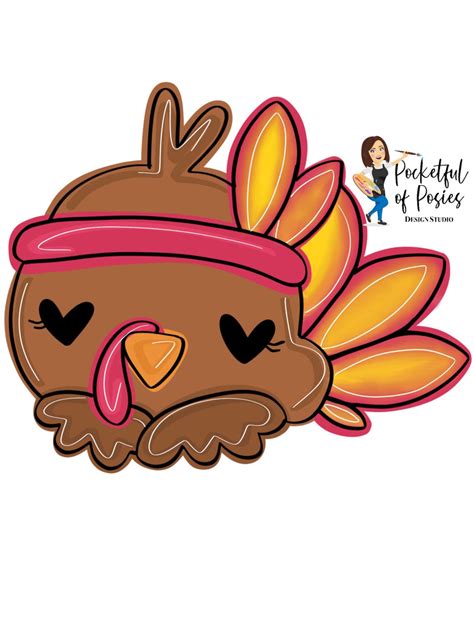 Sleeping Turkey Template – Pocketful of Posies - Clip Art Library