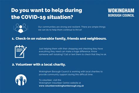 Do you want to help during the COVID-19 situation? | New Wokingham Road ...