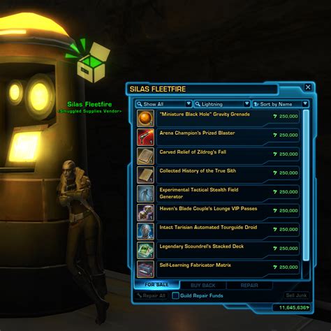 SWTOR Companion Gift Guide - Illeva