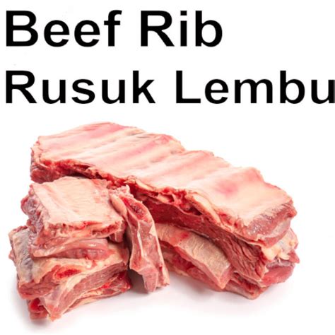 Beef Short ribs Rusuk Lembu Halal - Ribs Bone Soup | Shopee Singapore