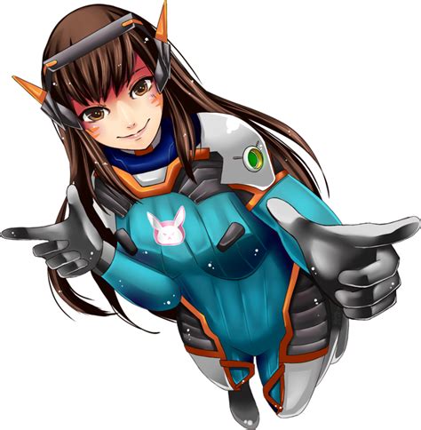 #11 D.VA - Overwatch Fanart Render by Ikesetsu on DeviantArt | D.va overwatch, Overwatch, Fan art