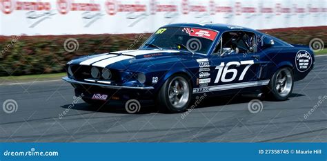 Mustang Muscle Car Racing Editorial Image - Image: 27358745