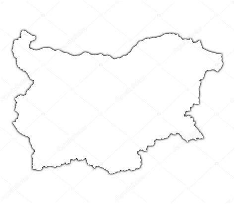 Bulgaria Map Outline