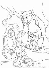 Brother Bear 2  Educational Fun Kids Coloring Pages And Preschool sketch template
