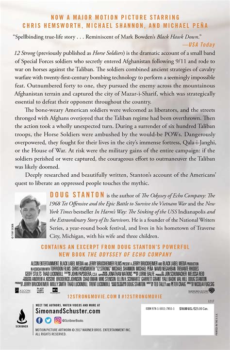 12 Strong | Book by Doug Stanton | Official Publisher Page | Simon ...