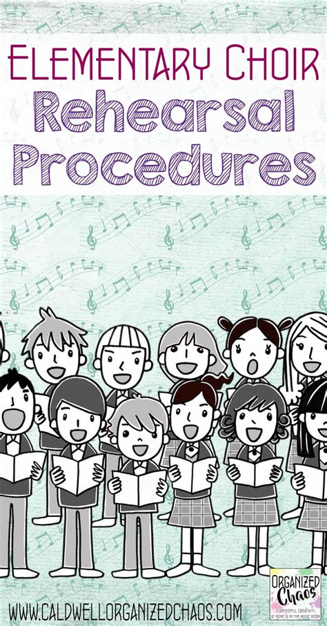 Elementary Choir Rehearsal Procedures | Organized Chaos