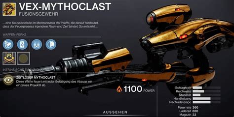 Destiny 2: So stark ist das Kult-Exotic Vex Mythoclast heute