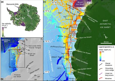 TC - Relations - New gravity-derived bathymetry for the Thwaites, Crosson, and Dotson ice ...