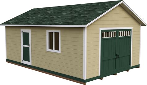 DIY 16X24 Gable Storage Shed Plan - 3DSHEDPLANS™