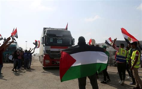 Israel Strikes Across Gaza After Allowing In Another Small Aid Convoy ...