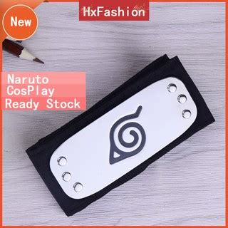 Sasuke Headband Naruto Headband Kakashi Sasuke Hidden Leaf Village Headband Konoha | Shopee ...