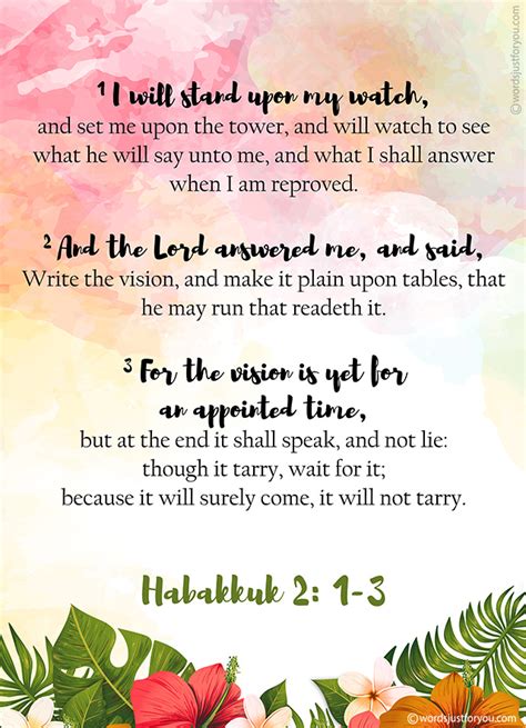 Bible-Verse-Habakkuk-2-1-3 » WordsJustforYou.com - Original Creative Animated GIFs