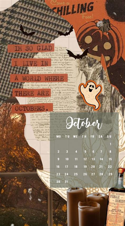 October Calendar : Autumn Bliss – Idea Wallpapers , iPhone Wallpapers,Color Schemes