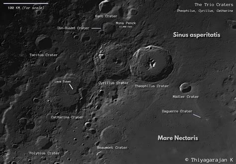 Moon (Surface features) - Astrophotography - Chennai Astronomy Club