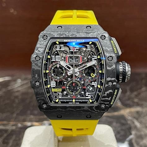 Richard Mille RM 11-03 Black Carbon NTPT NEW LC EU B+P 2021 for $579,806 for sale from a Trusted ...