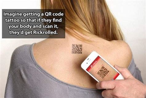 QR Code Tattoos - Meme by DangerousPizza :) Memedroid