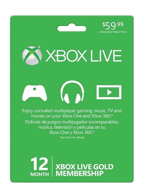 Xbox Live 12 Month Gold Membership Only $39.99!