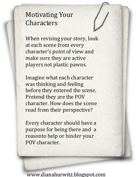 Game On! Crafting Believable Conflict: Ten Ways to Motivate Your Characters