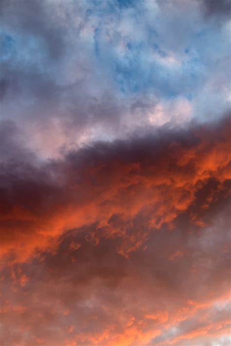 Colorful Sunset Clouds Royalty Free Photo