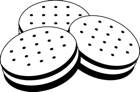 Cookie Clipart Black And White | Free download on ClipArtMag