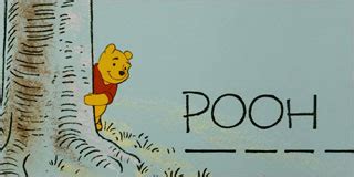 Winnie The Pooh Lyrics