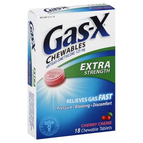 Gas-X Extra Strength Chewable Tablets Cherry