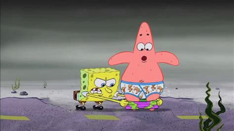 Spongebob gets mad at Patrick - YouTube