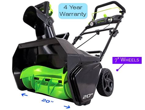 Battery Powered Snow Blowers in —2024 — Buying Guide