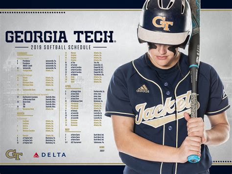 2019 Georgia Tech Baseball/Softball on Behance