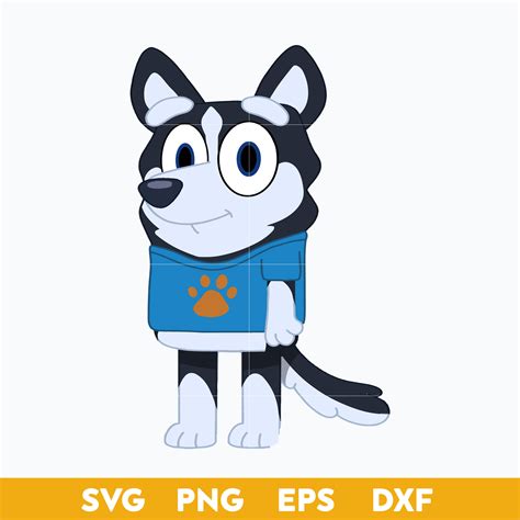 Missy Bluey Dog Svg, Bluey Svg, Cartoon Svg Png Dxf Eps Digital File. | US