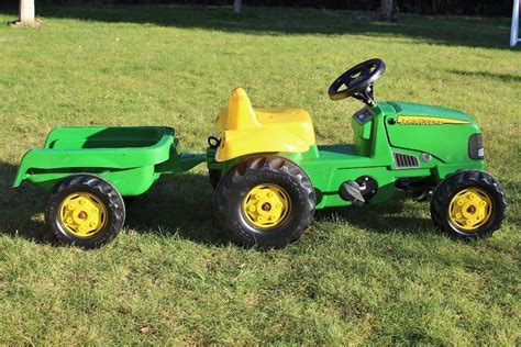 John Deere Ride On Tractor and Trailer | in Formby, Merseyside | Gumtree