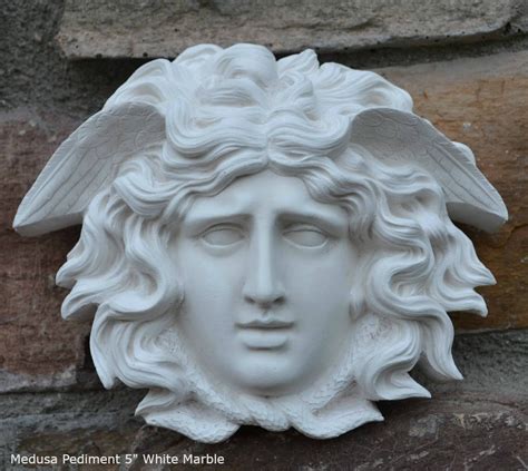 NEOMFG Medusa Gorgon bust Sculpture wall plaque Pediment www.NeoMfg.com 5 home decor ** Click on ...