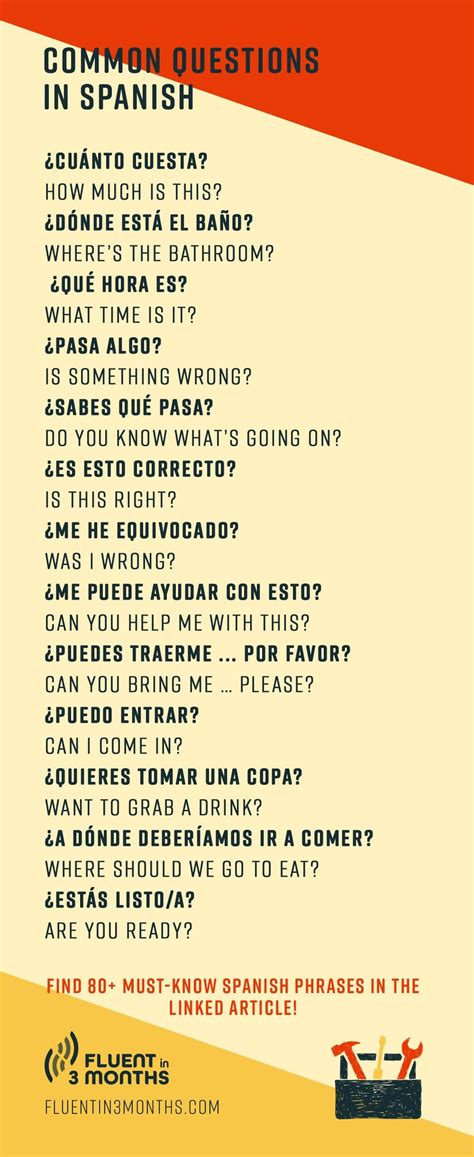 101 Common Spanish Phrases to Start Speaking Spanish Right Now | Common spanish phrases, Basic ...