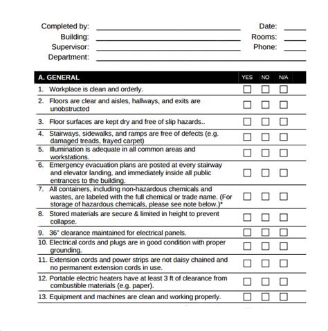 Free Training Checklist Template Word - Printable Templates