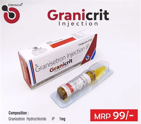 Granisetron 3 Ml Injection, For Hospital at Rs 99/piece in Panchkula ...