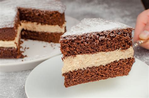 Chocolate Victoria Sponge Cake - Easy British Recipe by Flawless Food