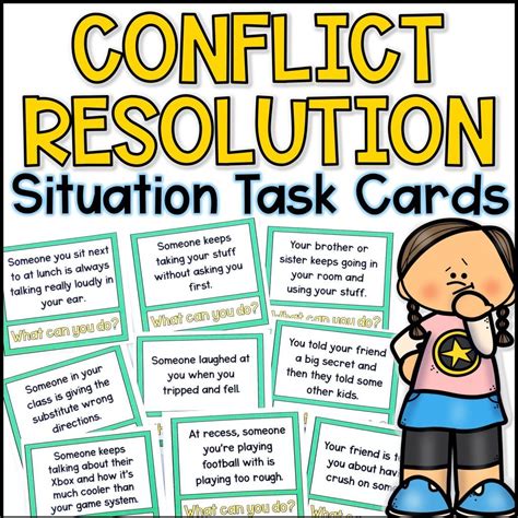 Conflict Resolution Lesson Plans and Activities for Social Emotional Learning - Shop The ...