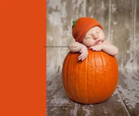 newborn pumpkin | Baby in pumpkin, Fall baby pictures, Pumpkin pictures