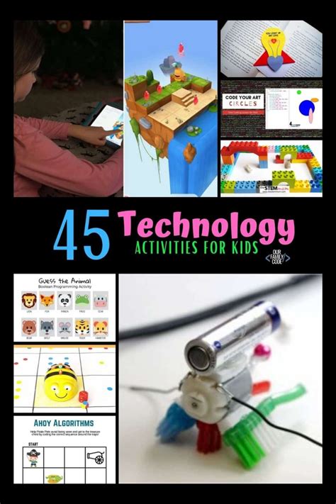 45+ Technology Activities for Kids: Computer Science, Coding, and Tech ...