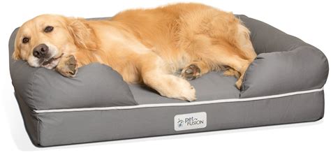 PetFusion PetFusion Ultimate Memory Foam Lounger Dog Bed, Large, 36"x28 ...