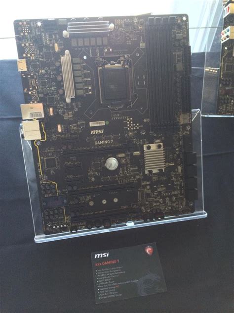 MSI Shows Off Z97 Motherboards Prototypes - Z97 Gaming 7 and Z97 Gaming 3 Feature M.2 Interface ...