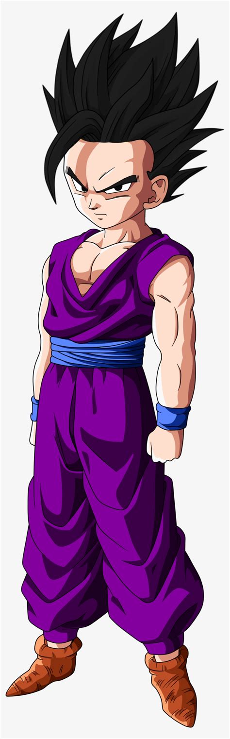 Mystic Teen Gohan - Dragon Ball Z Gohan Teen Transparent PNG - 900x2571 - Free Download on NicePNG