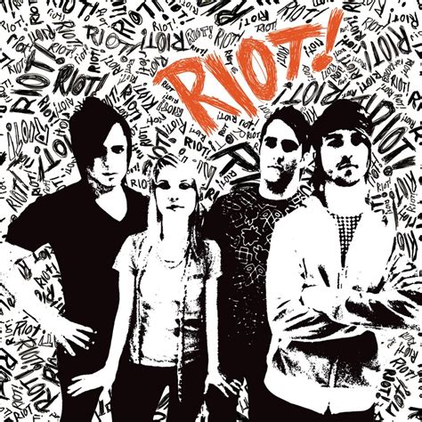 Paramore Riot Poster