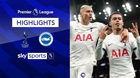 Tottenham 2 - 1 Brighton - Match Report & Highlights