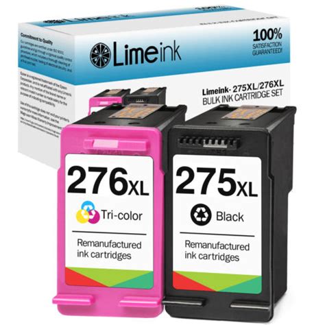 275xl 276xl Ink Cartridges for Canon Pixma TS3522 TR4720 TS3500 Printer ...