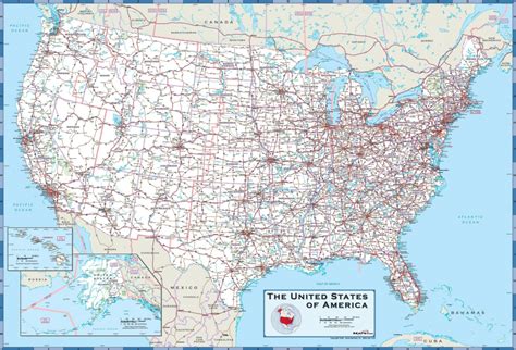 Us Highway Maps With States And Cities - Printable Map