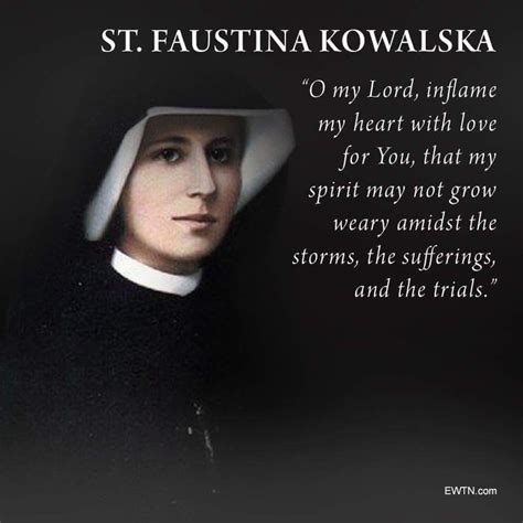 Pinterest | St faustina, Divine mercy, Saint quotes catholic