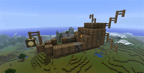 Tiny Minecraft Airship by Markecgrad on DeviantArt