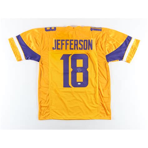 Justin Jefferson Signed Jersey (JSA) | Pristine Auction